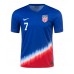 Echipament fotbal Statele Unite Giovanni Reyna #7 Tricou Deplasare Copa America 2024 maneca scurta